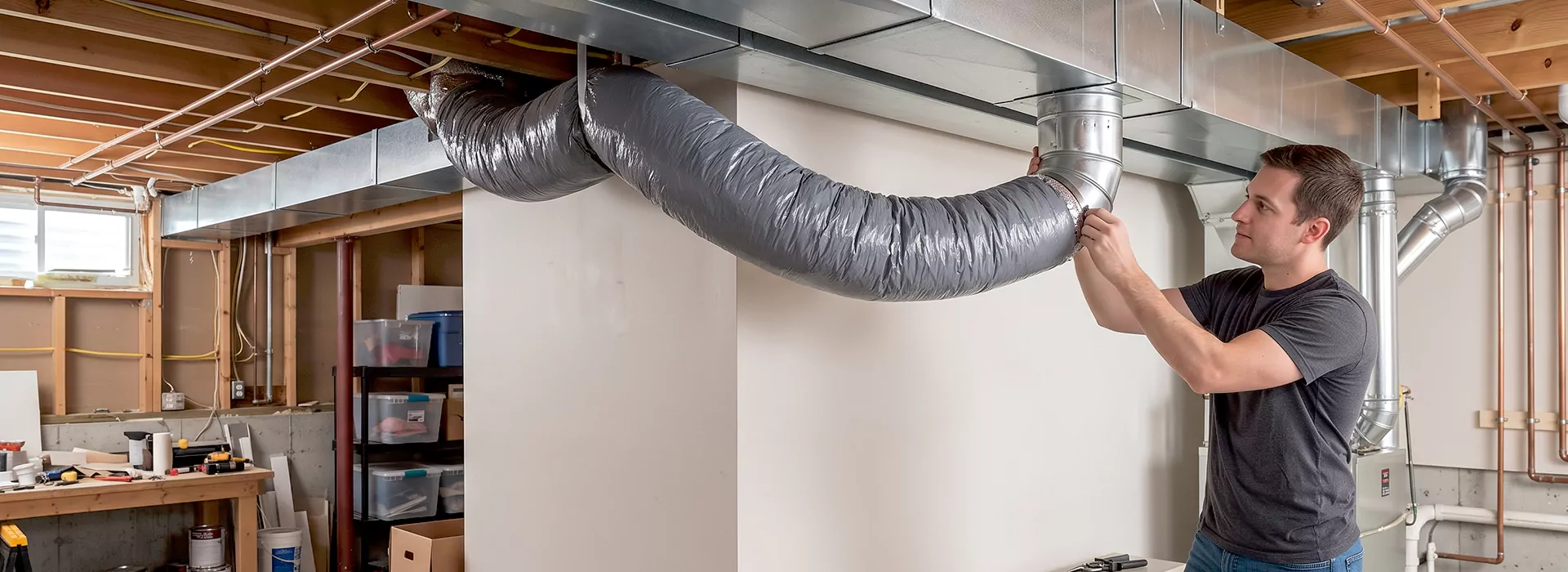 Dryer Vent Hose Installation in Jersey City, New Jersey