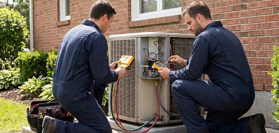 Heat Pump Inspection in Jersey City