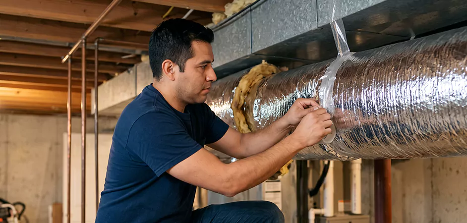 Duct Insulation Upgrade in Jersey City