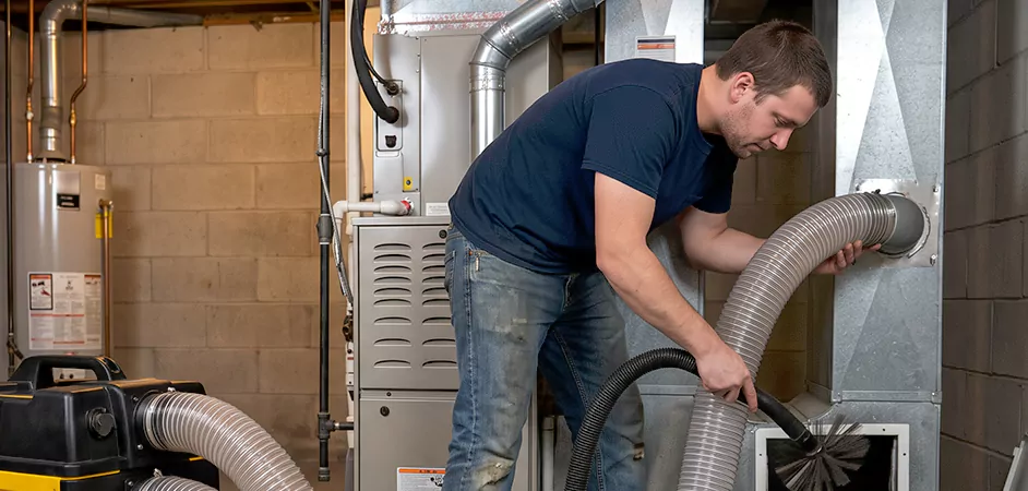 Negative Pressure Duct Cleaning for Large and Long Duct Systems in Jersey City