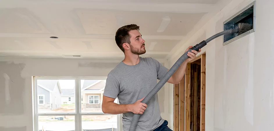 Multifamily New Construction Duct Cleaning in Jersey City